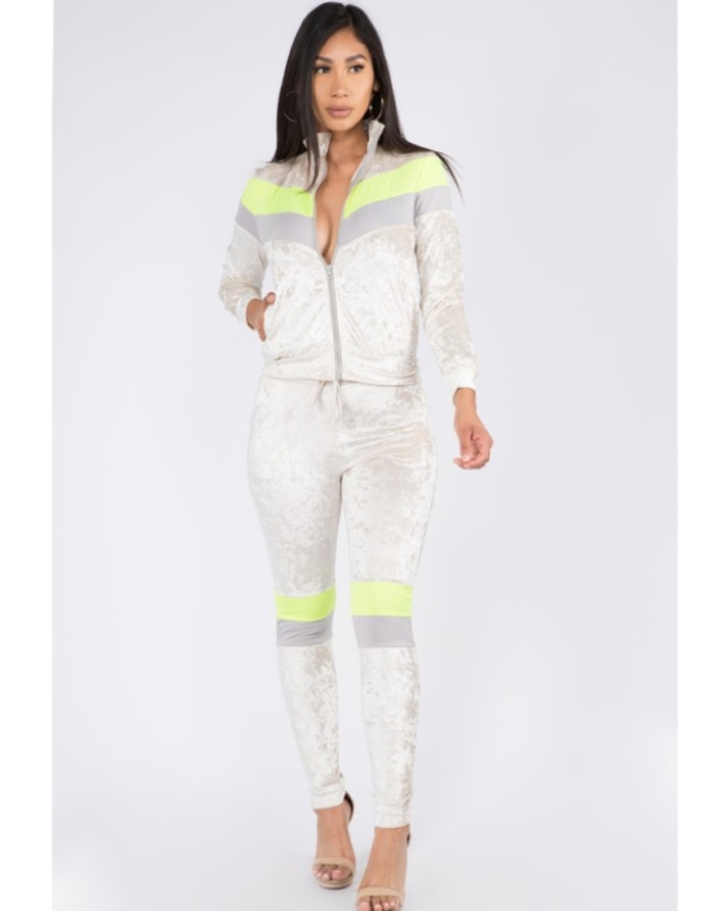 Crushed Velvet Tracksuits